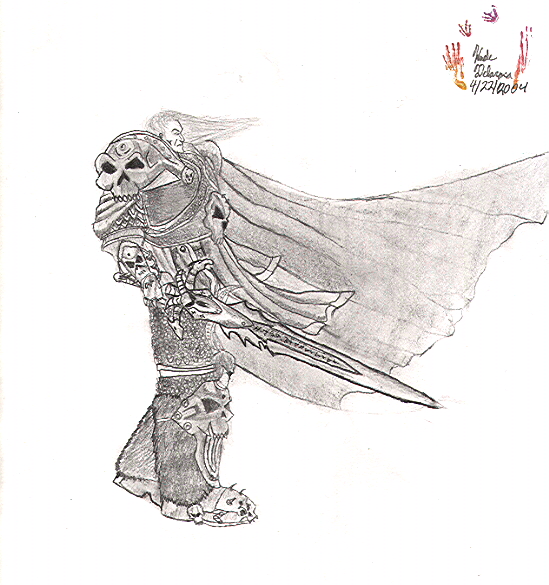 Death Knight  #1 by Black-Bird