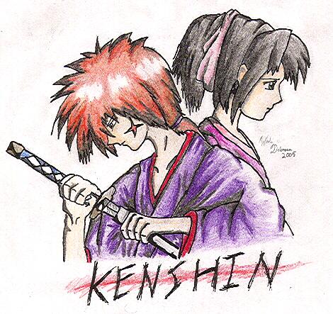 Kenshin (Colored) no.13345 by Black-Bird