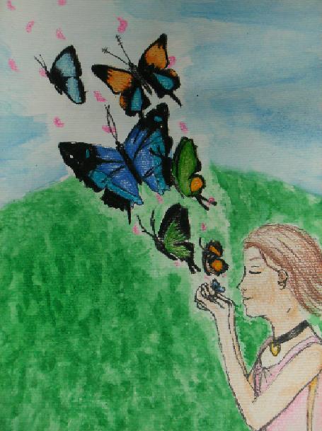 Breathing Butterflies by BlackAngelicDevilFire