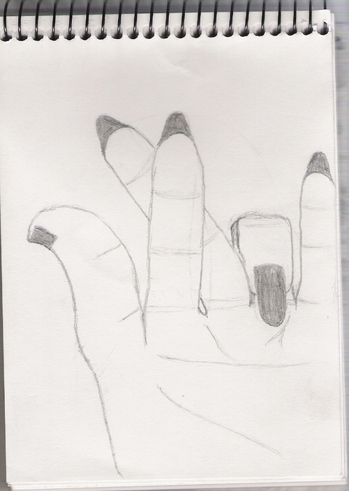 Awkward Hand by BlackBeauty