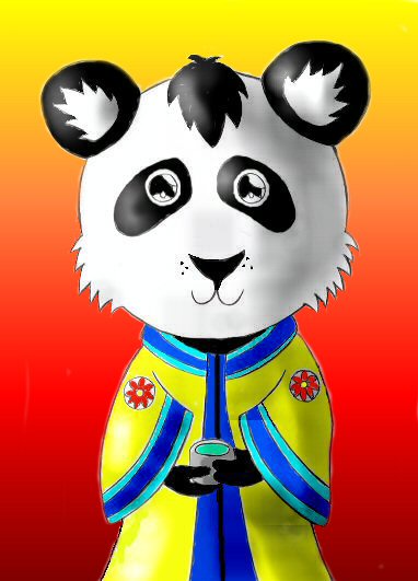 A panda(gift) by BlackChaos65