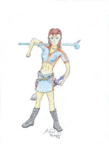 Warrior Anna by BlackDragonDiva