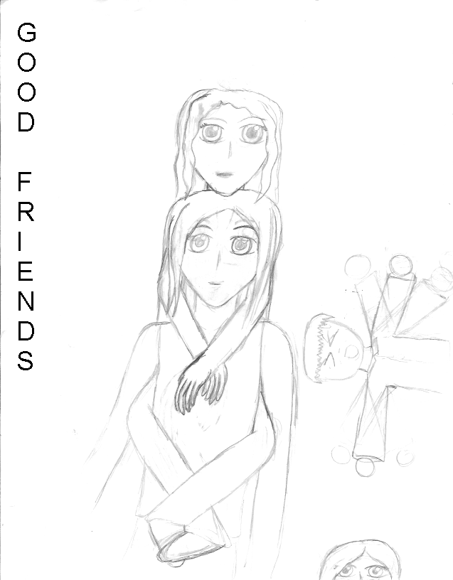 Good friends by BlackFireDemon01