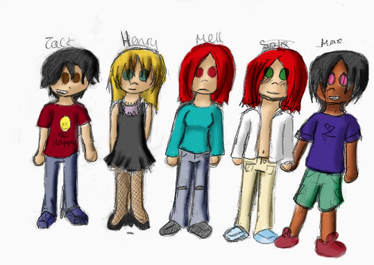 Group colored by BlackFireDemon01