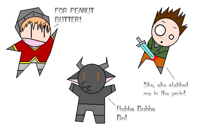 Narnia chibis! by BlackPaint