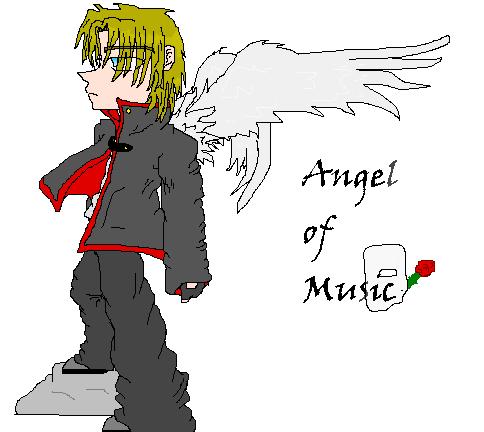 >Angel of Music by BlackPaint