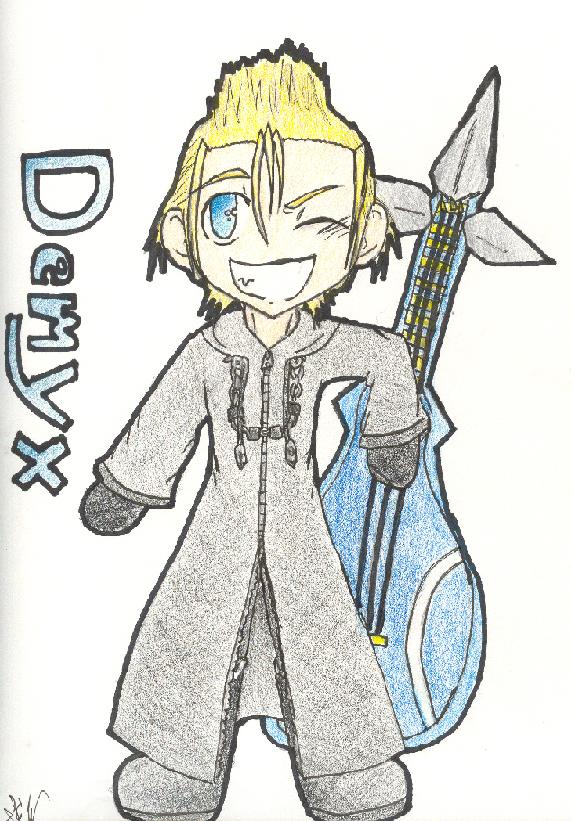 Chibi Demyx by BlackPaint