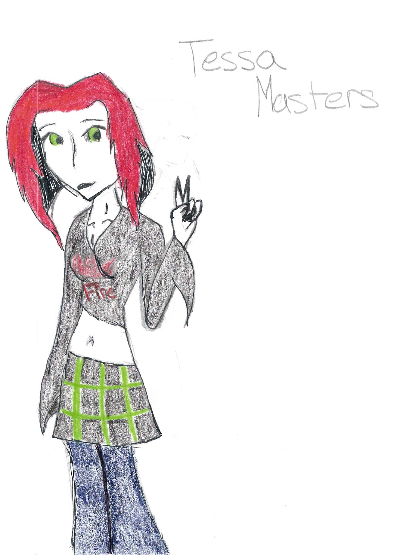 Tessa Masters by BlackRose_Archer