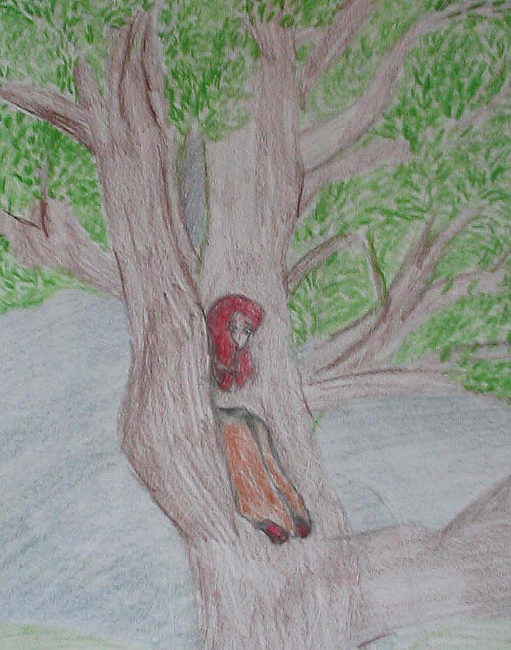 ~A tree~ by BlackRose_Archer