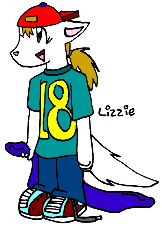 Meet Lizzie!! by BlackSpiritWolf