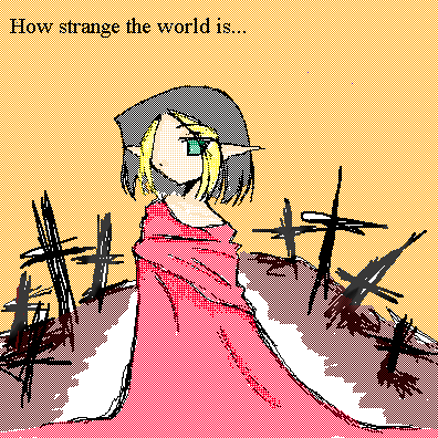 How Strange The World Is... by Black_Breeze