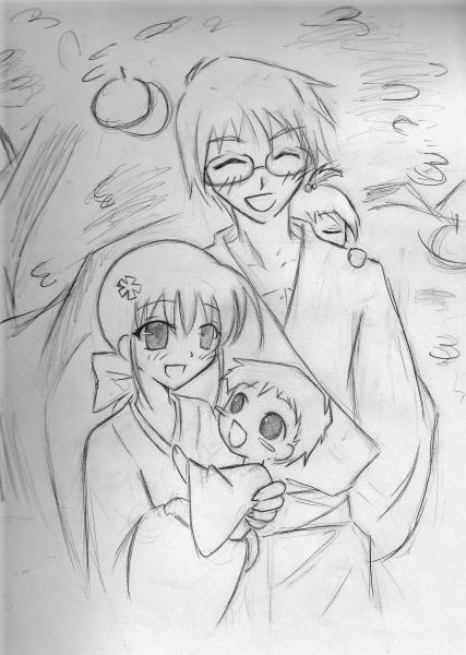 Shia's Family (old sketch) by Black_Breeze