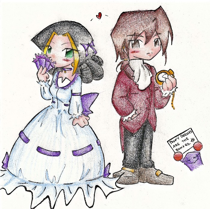 Eshe and Ryes - Victorian Style by Black_Breeze