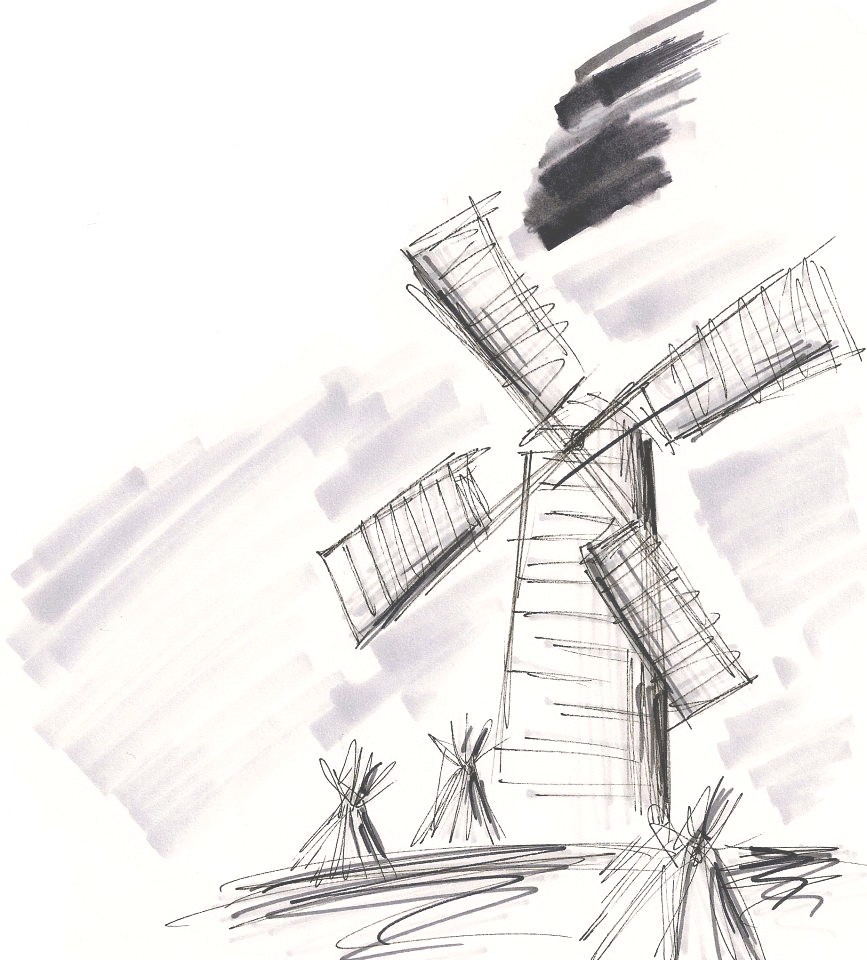 Copic Windmill by Black_Breeze
