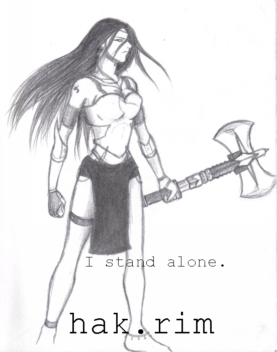 I Stand Alone by Black_Mage_Faye