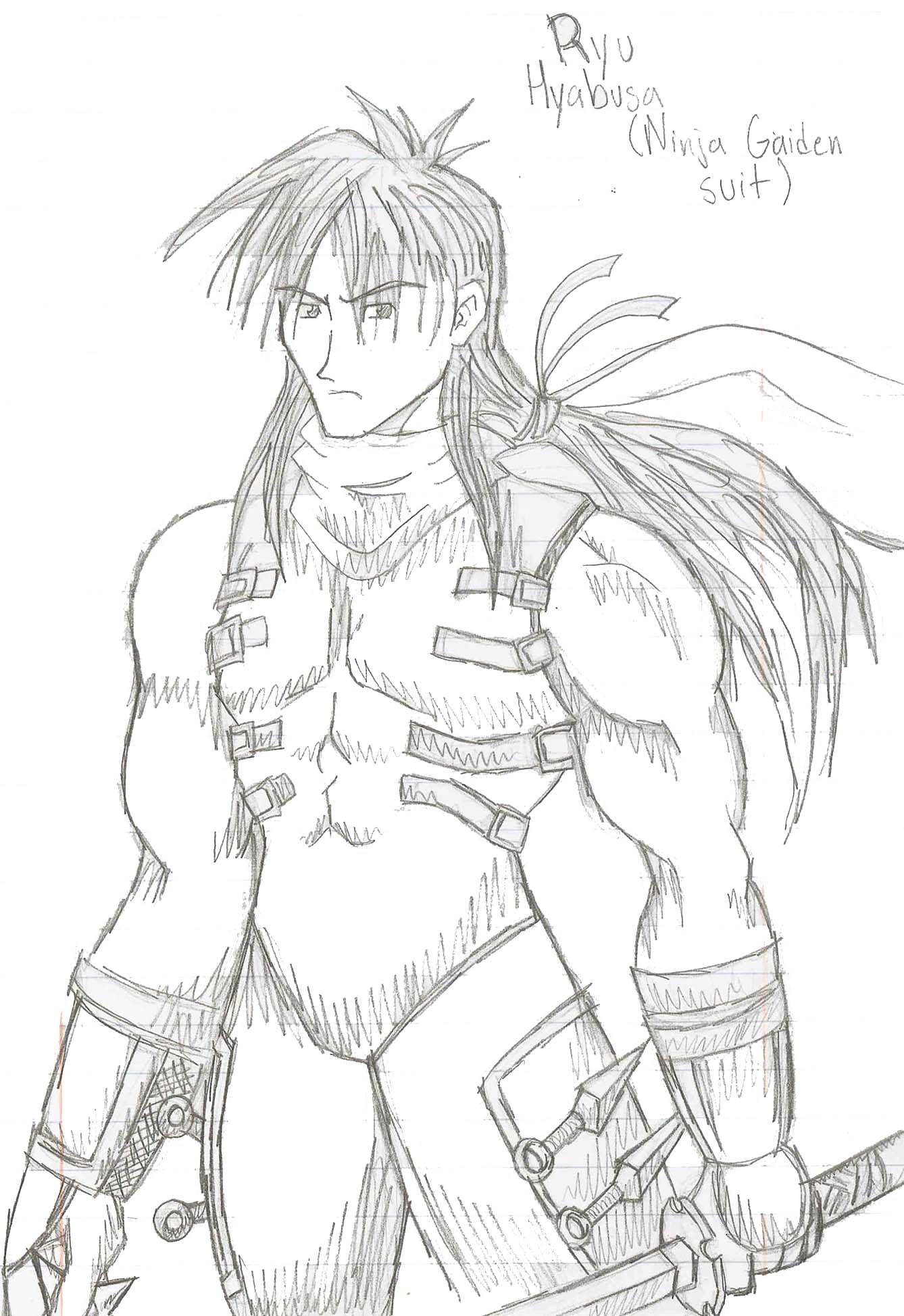 Ryu Hyabusa- Ninja Gaiden Suit by Black_Wind