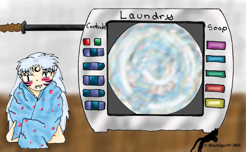 Laundry Sesshi by Blacktiger55