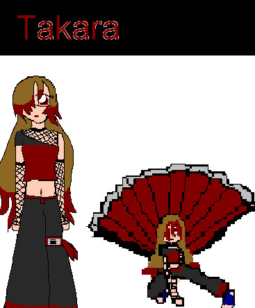 My Fan char: Takara by Blackwolfmoon