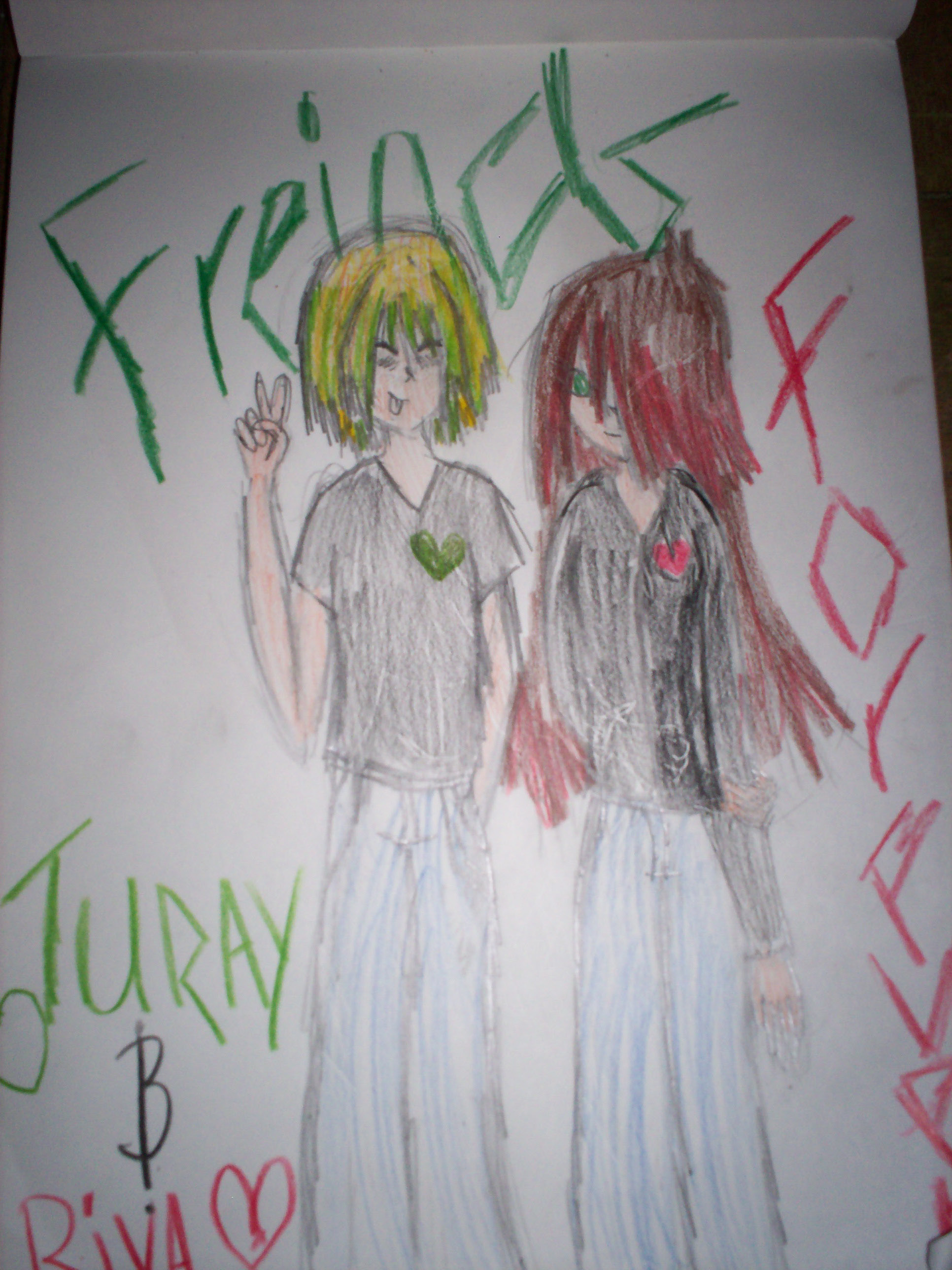 Turay and Riya by Blackwolfmoon