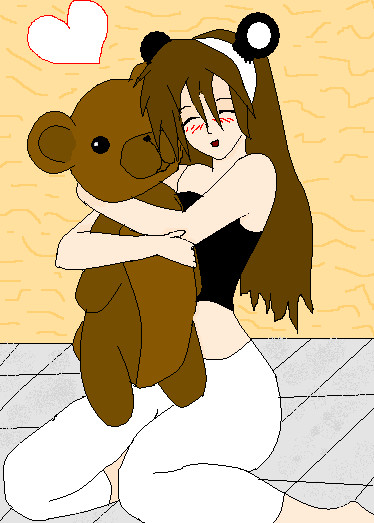 Teddy Bear ( a gift for a friend) by Blackwolfmoon