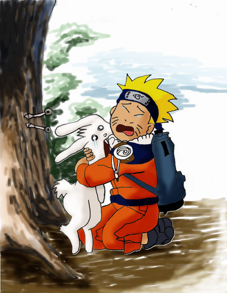 Naruto and the Bunny! *tear* by Blade