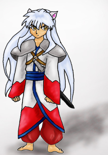 InuYasha in noble attire(for Kit_wit_issues ) by Blade