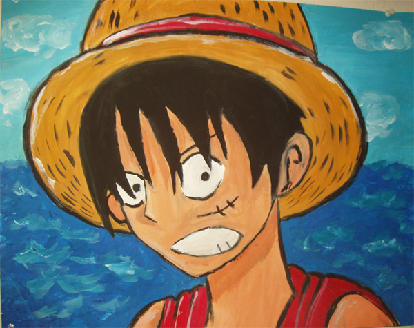 Luffy Painting by Blade