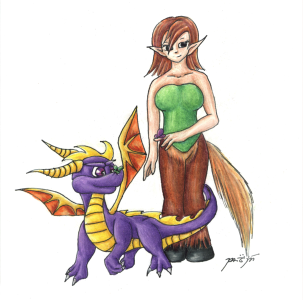 Spryo and Elora (for Hardman5509) by Blade