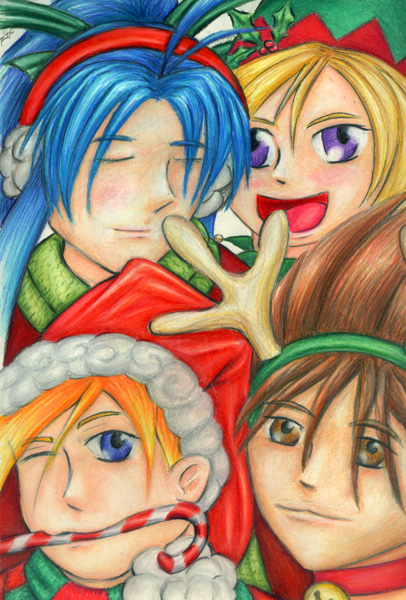 Golden Sun Chirstmas by Blade