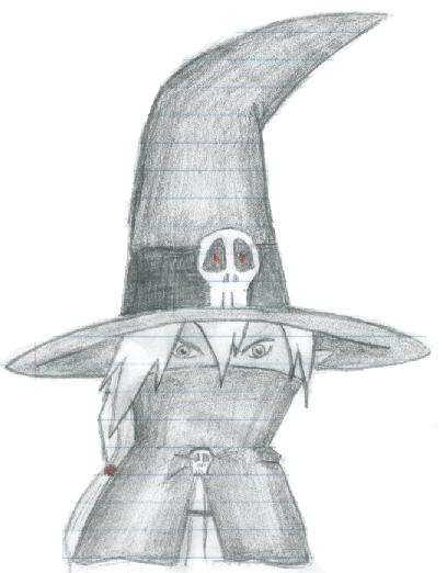 !Wizardmon (In pencil) by Blade