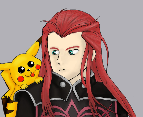 Asch and Pikachu by Blade