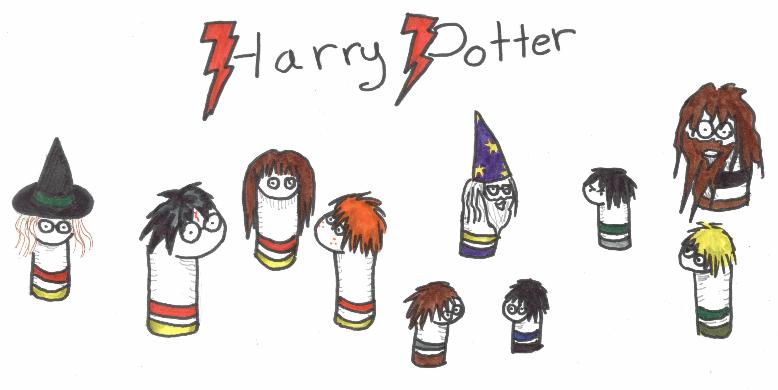 Harry Potter Sock Puppets! by Blade