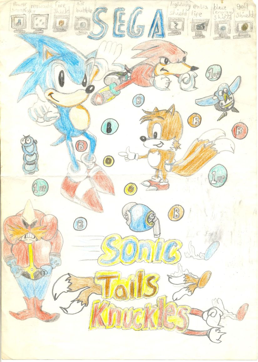 Old Sonic Pic by BladeX1