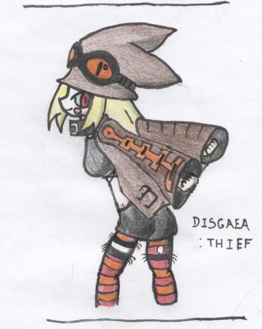 Disgaea: Thief by Bladed_Shadow