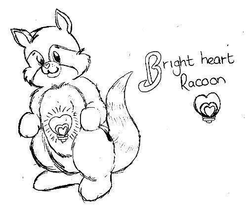Bright Heart Racoon by Blader_Mairiel