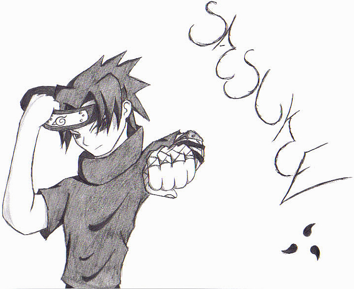 Sasuke Fist by BlahhOC