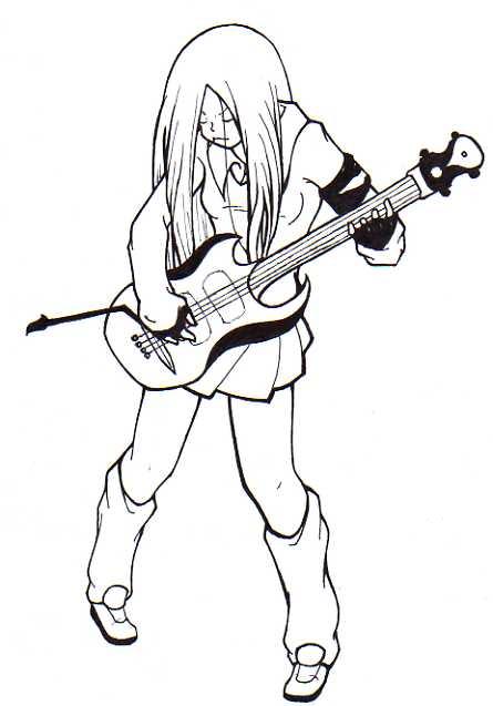 Guitar Girl by BlahhOC