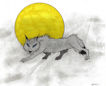Shadow Wolf by Blaise_chan