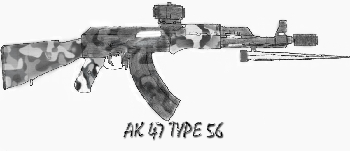 AK 47 TYPE 56 by BlankAsUsual