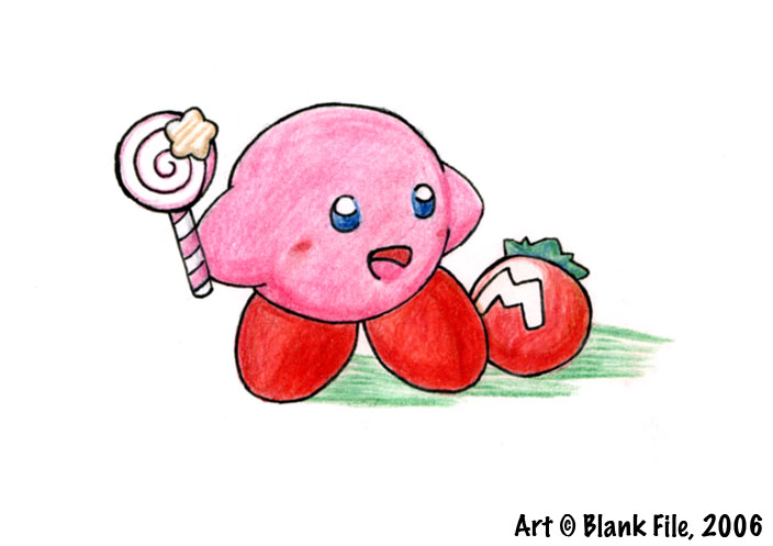 Kirby by BlankFile
