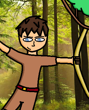 Michael in the Forest by BlastaForma321