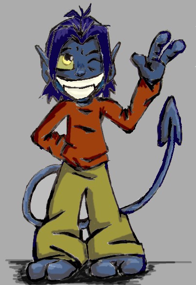 Lil' Nightcrawler by Blix_Howlett