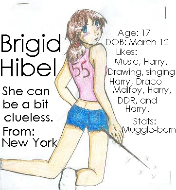 Brigid Hibel :: The Oblivious One by BloodRoses1619