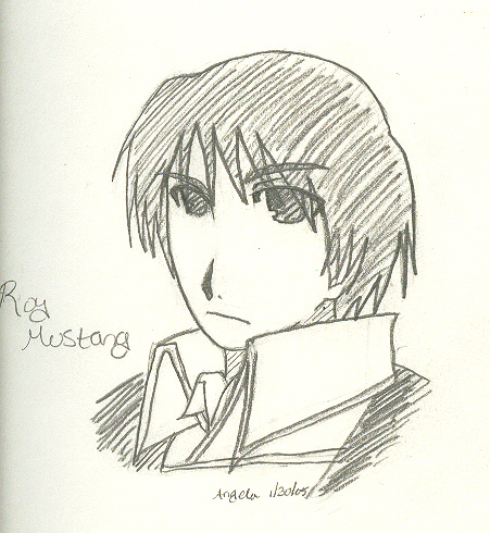 Roy Mustang (first time) by BloodRoses1619