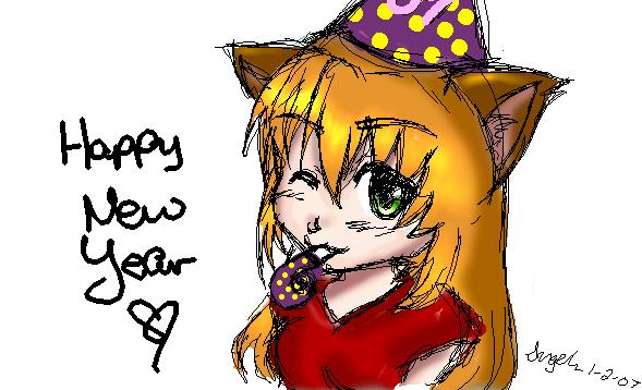 Happy New Year (2007) by BloodRoses1619