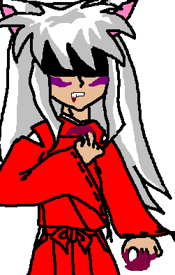 MS paint Demon Inuyasha by Blood_ink