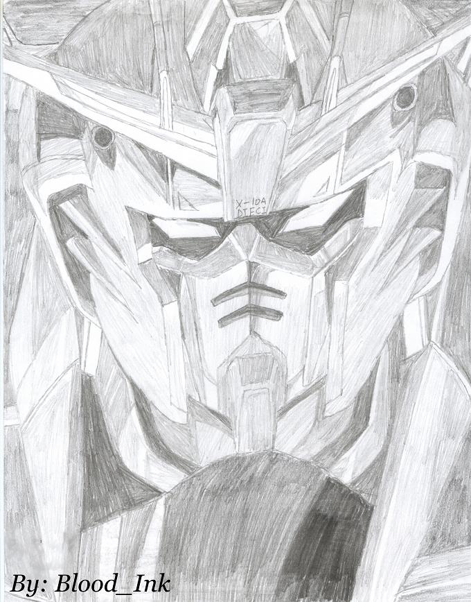 Gundam X-10A DIECI by Blood_ink