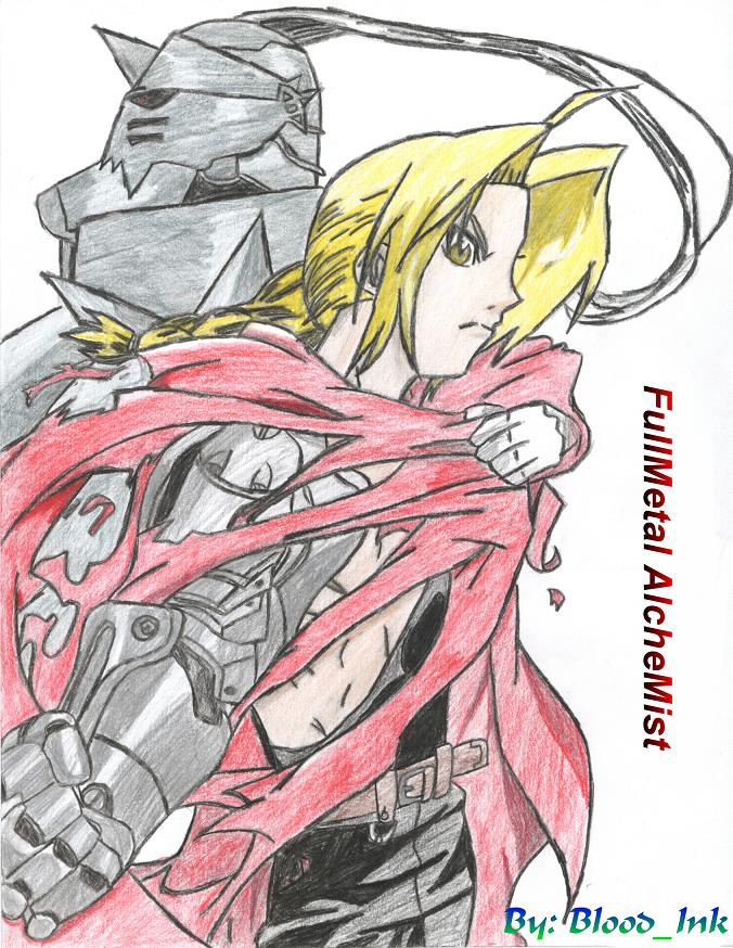 FullMetal AlcheMist colored by Blood_ink