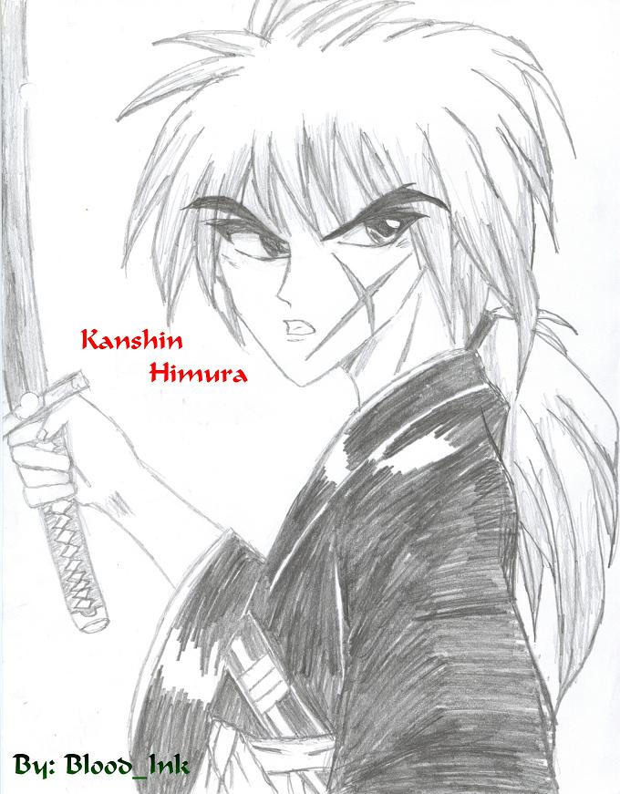 Kenshin Himura by Blood_ink