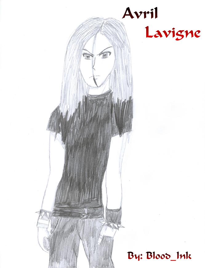 Anime Avril Lavigne by Blood_ink
